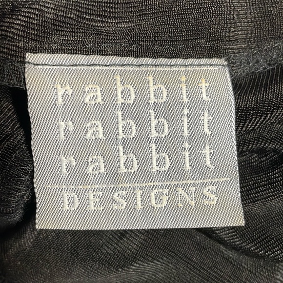 Vintage 90’s Rabbit Rabbit Rabbit metallic sparkle maxi dress Size 6 - Picture 11 of 11